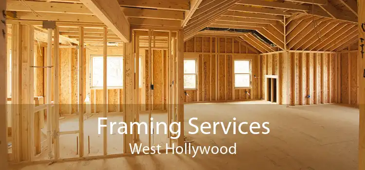 Framing Services West Hollywood